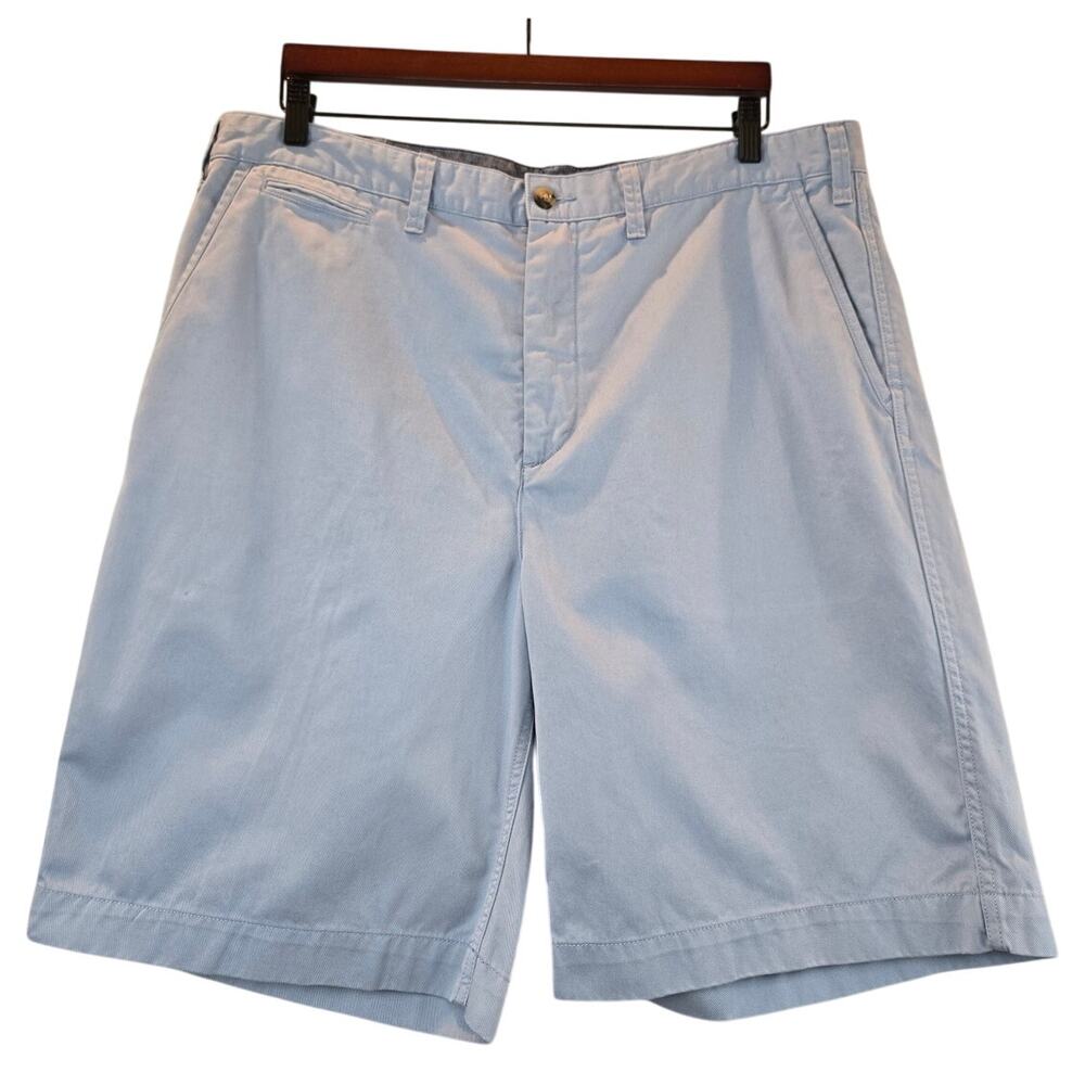 Polo by Ralph Lauren Classic Fit Chino Classic Shorts Light Blue Mens Size 38